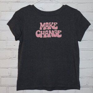 💗 Old Navy “Make Change” Graphic Tee · Kids XXL Bold, comfy, and full of good